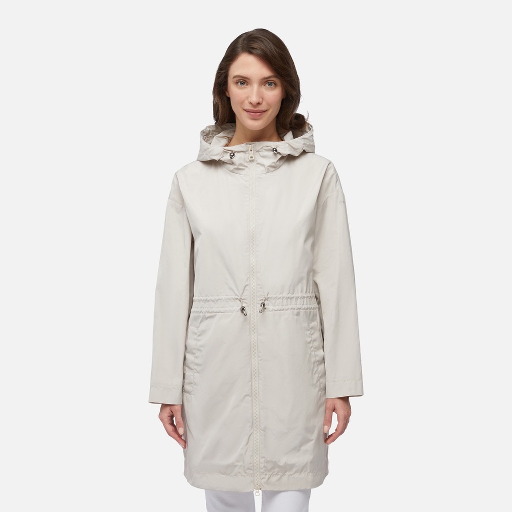 Geox Women Bulmya Jacket, Moonbeam color